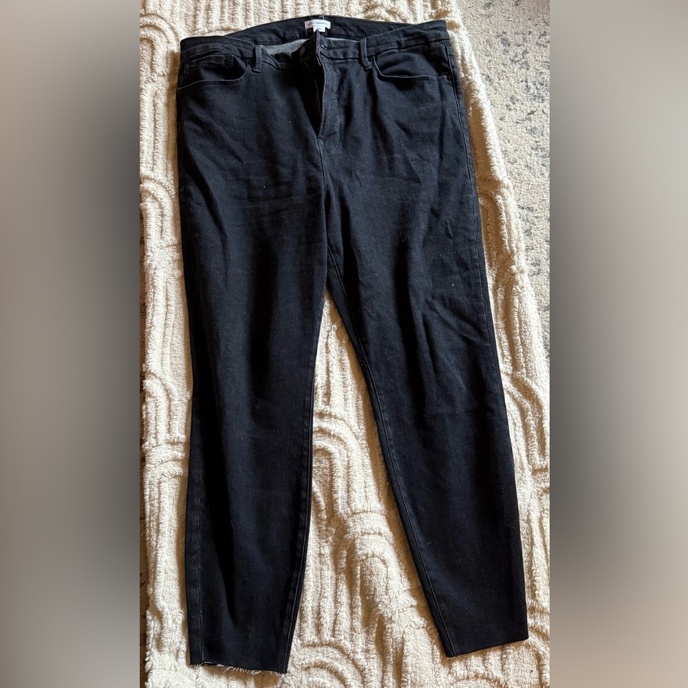 Good American Black Skinny Jeans
